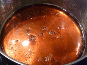 Reduced syrup